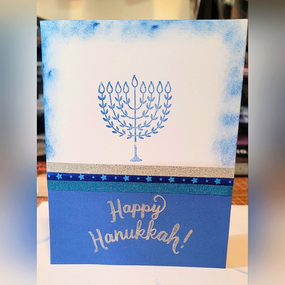 4/$15 Handmade cards - Hanukkah Greetings